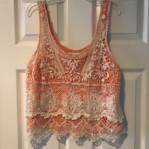 Staring at Stars Crochet Sleeveless Top